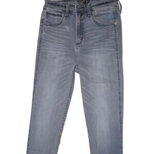 Abercrombie & Fitch Women's Gray High Rise Jeans